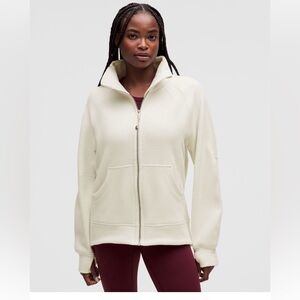 Lululemon Scuba Tumbled Fleece Funnel-Neck Full Zip